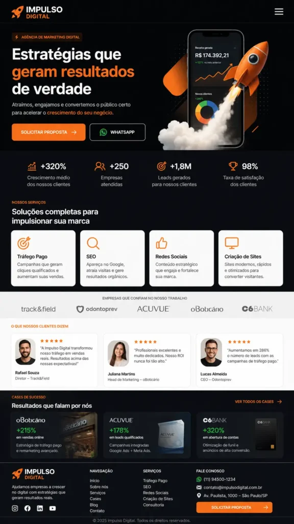 Marketing Fotografia e Serviços Criativos