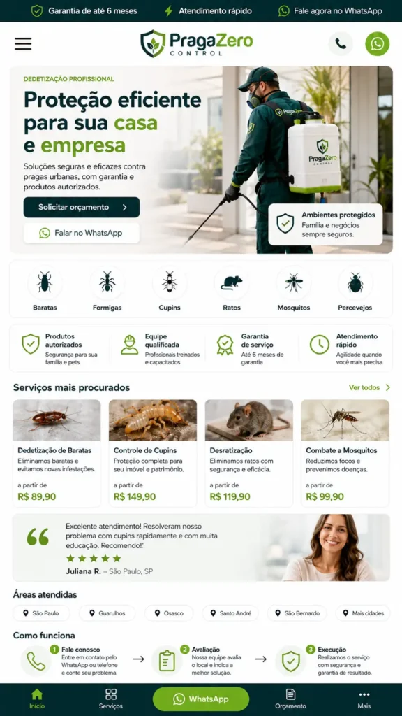 Prestadores de Serviços e Empresas