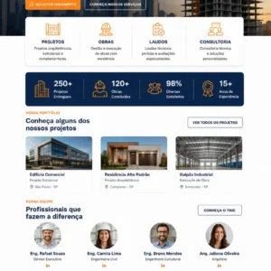 Engenharia Criação de Site e Desenvolvimento de Site
