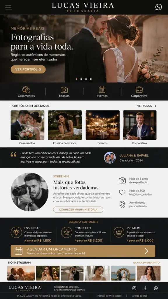 Marketing Fotografia e Serviços Criativos