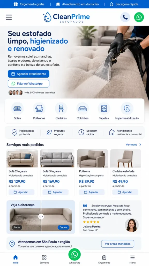 Prestadores de Serviços e Empresas