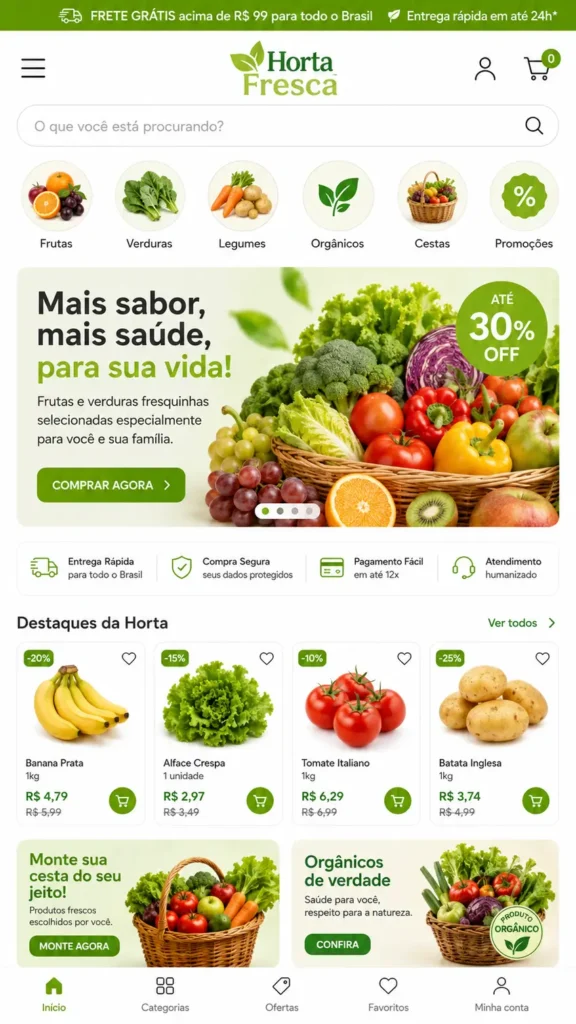 Criação de Loja Virtual