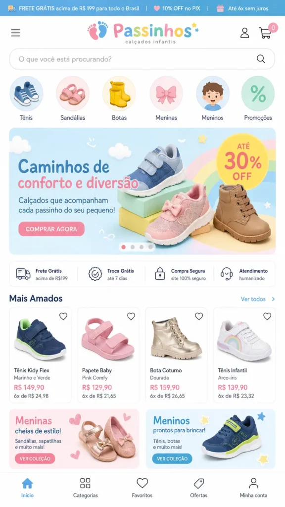 Criação de Loja Virtual