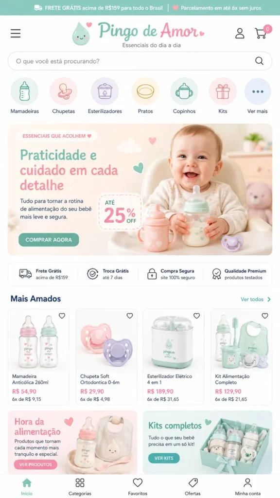 Criação de Loja Virtual