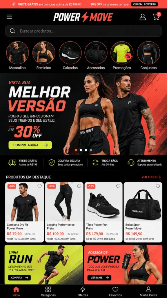 Lojas E-commerce Atacado e Varejo