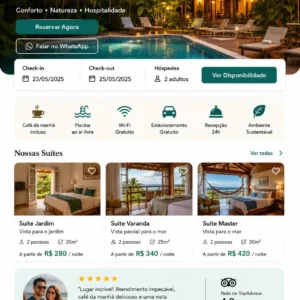 Pousada Criação de Site e Desenvolvimento de Site