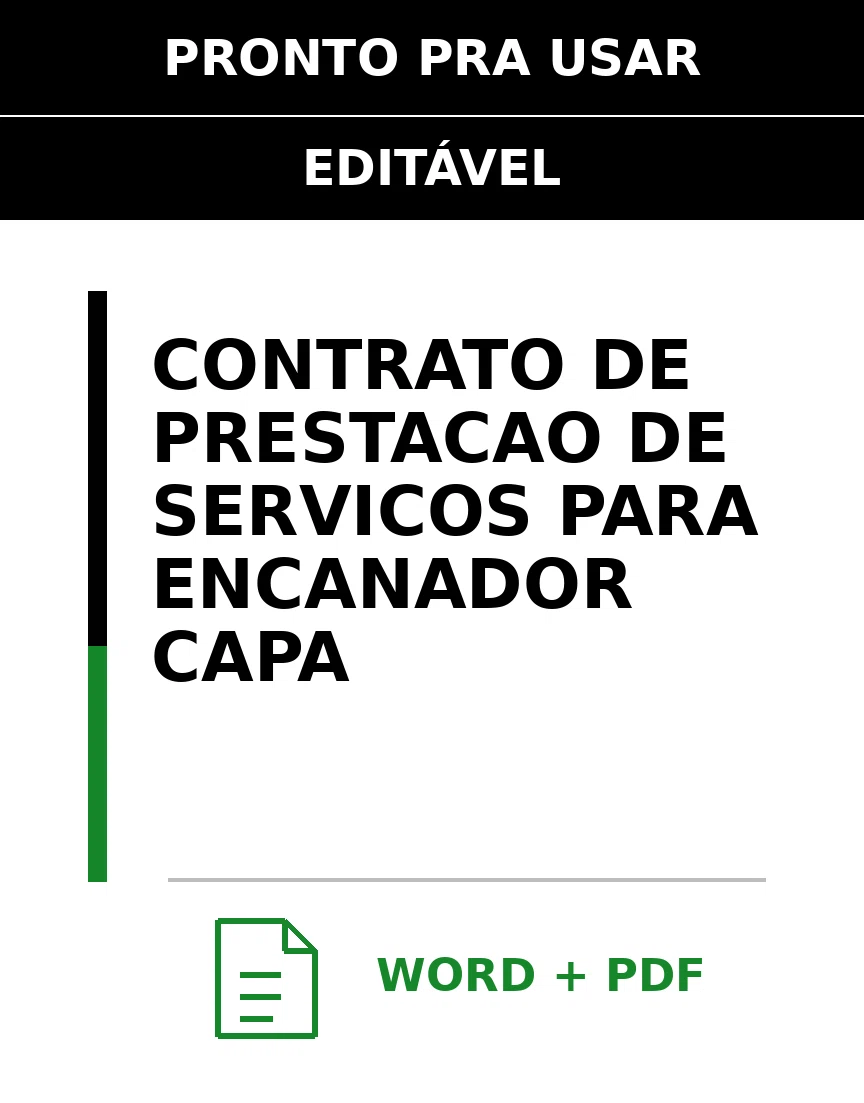 Baixar Contrato de Prestação de Serviços para Encanador Online – Word e PDF