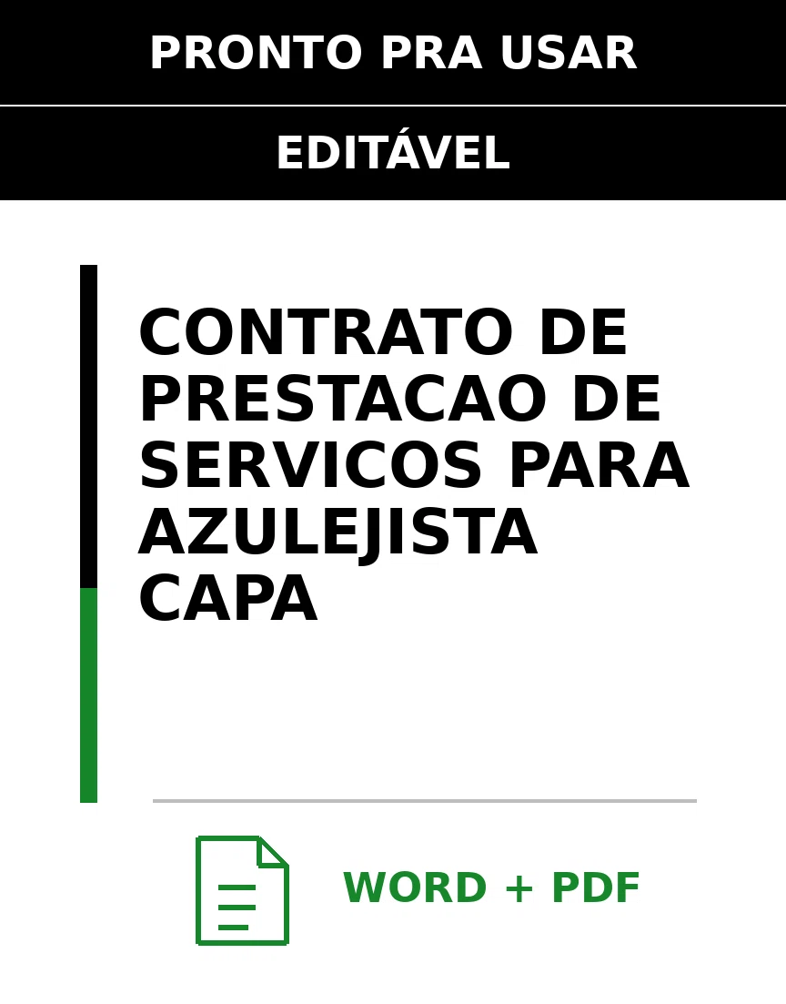 Baixar Contrato de Prestação de Serviços para Azulejista Online – Word e PDF
