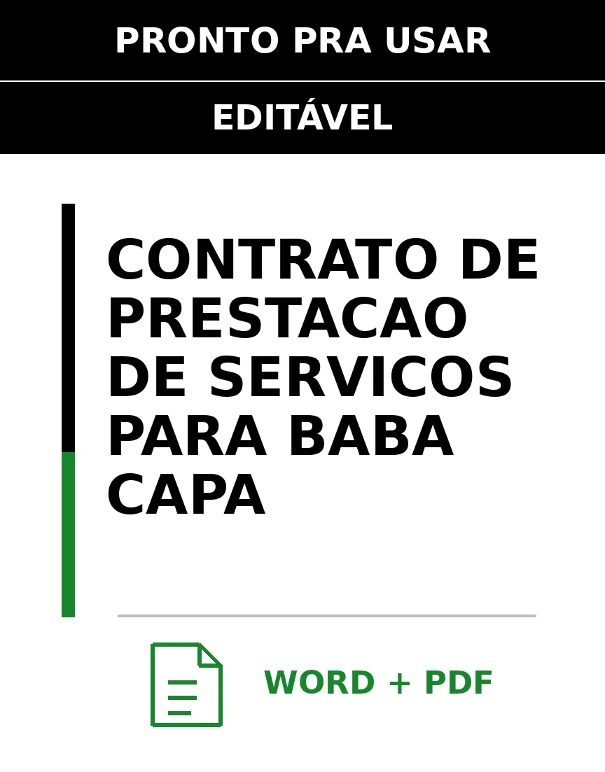 Baixar Contrato de Prestação de Serviços para Babá Online – Word e PDF