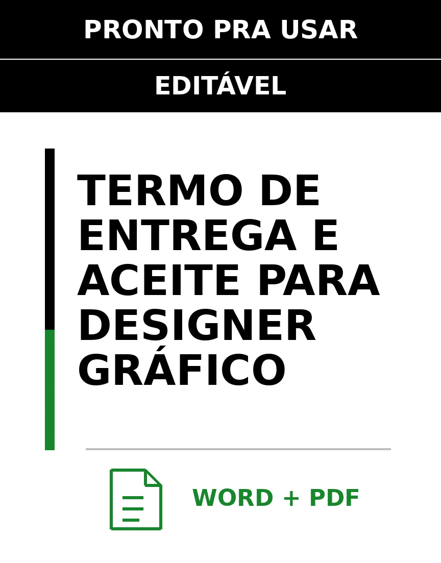 Baixar Termo de Entrega e Aceite para Designer Gráfico Online – Word e PDF