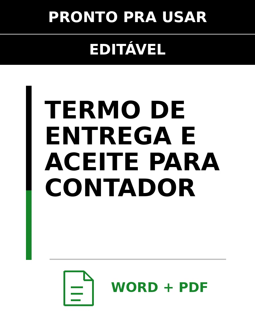 Baixar Termo de Entrega e Aceite para Contador Online – Word e PDF