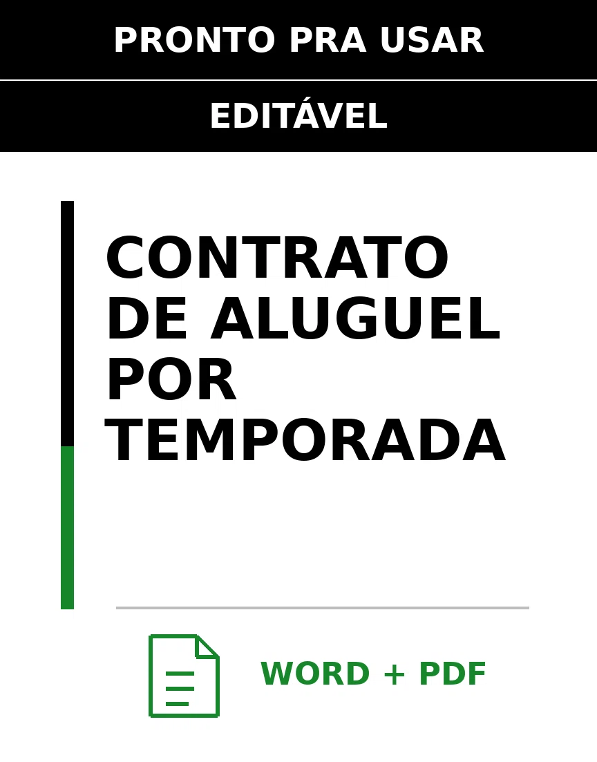 Baixar Contrato de Aluguel por Temporada Online – Word e PDF