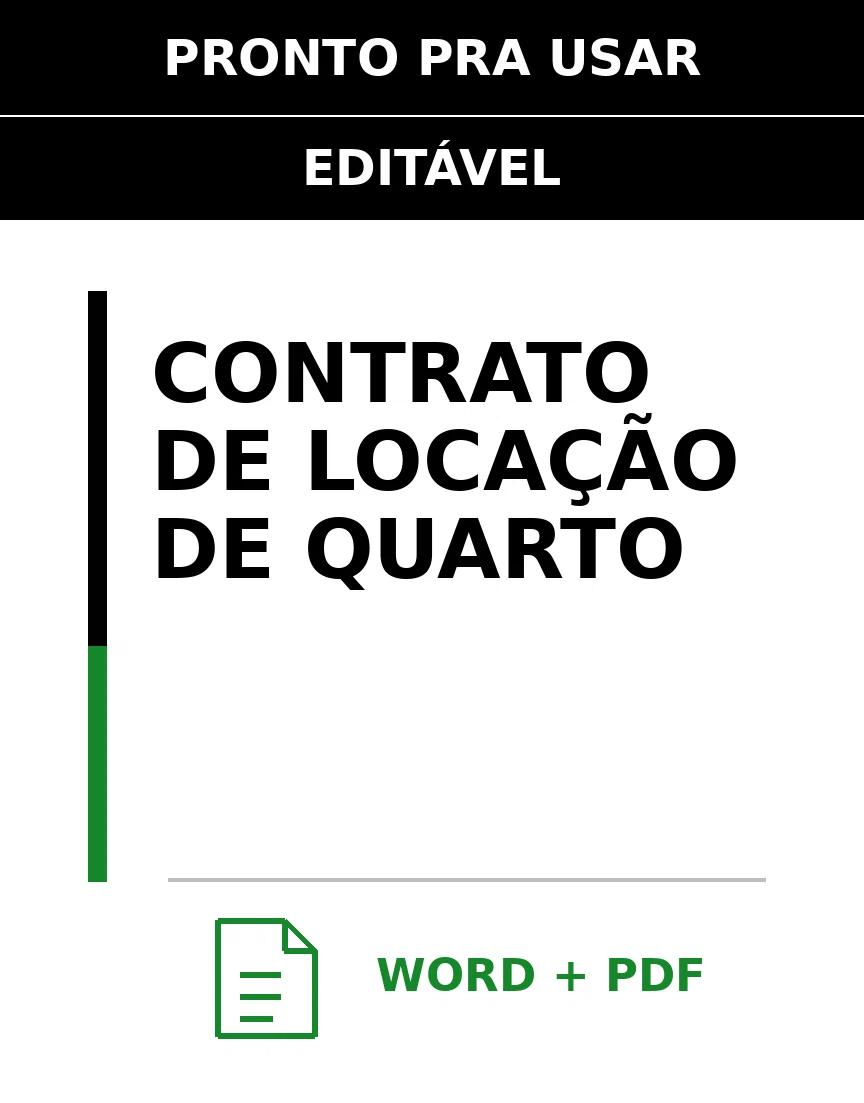 Baixar Contrato de Locação de Quarto Online – Word e PDF