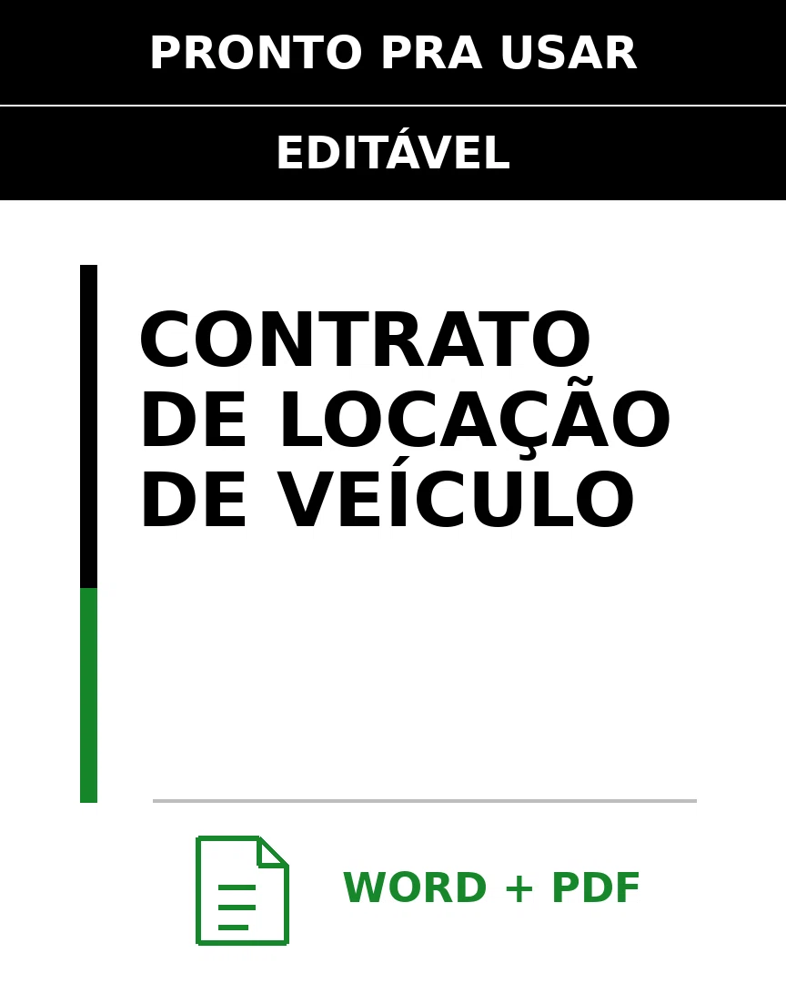 Baixar Contrato de Locação de Veículo Online – Word e PDF