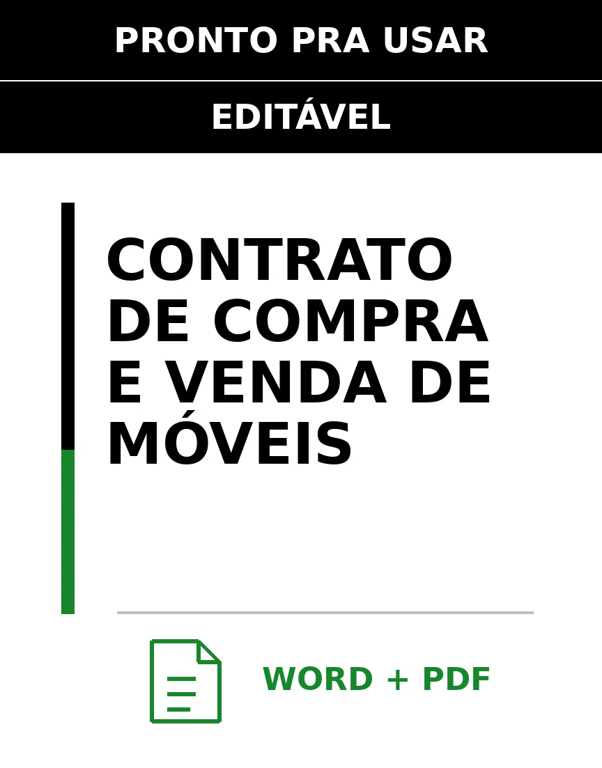 Baixar Contrato de Compra e Venda de Móveis Online – Word e PDF