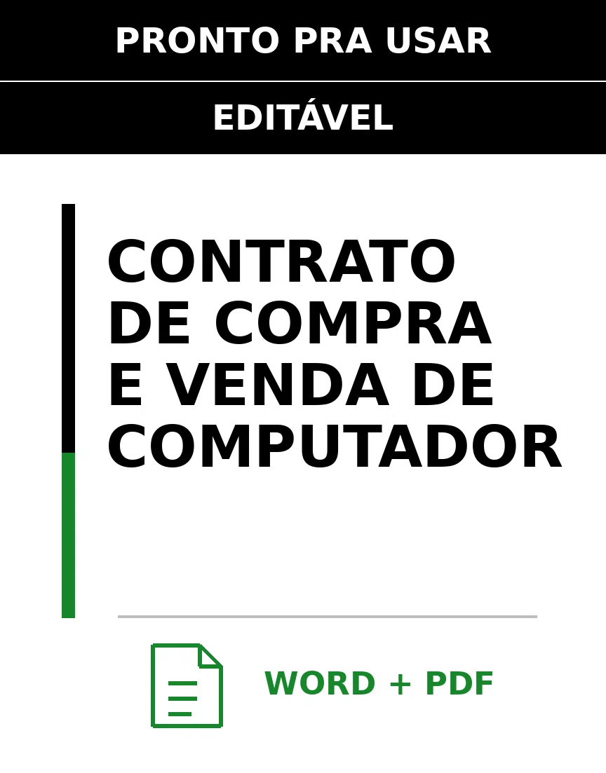 Baixar Contrato de Compra e Venda de Computador Online – Word e PDF