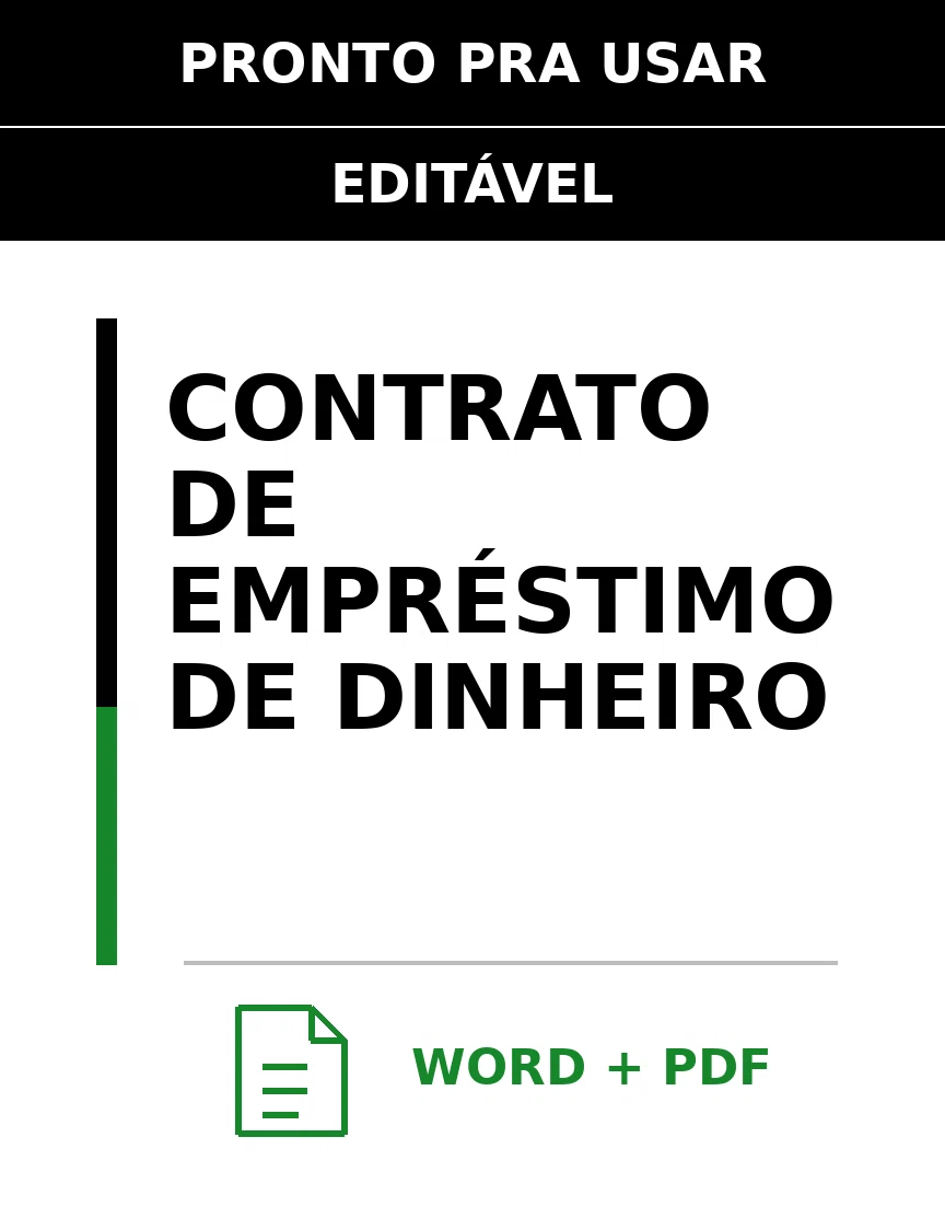 Baixar Contrato de Empréstimo de Dinheiro Online – Word e PDF