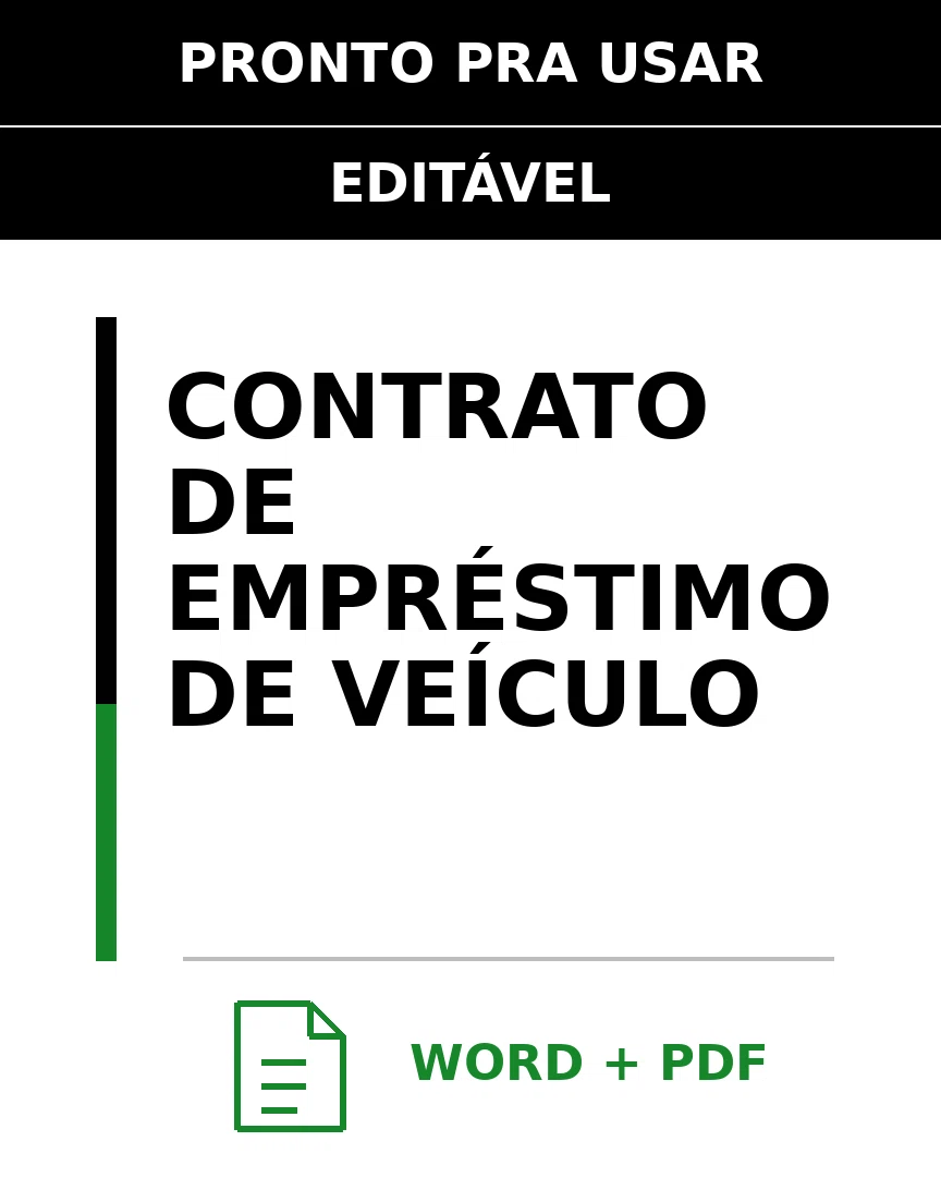Baixar Contrato de Empréstimo de Veículo Online – Word e PDF