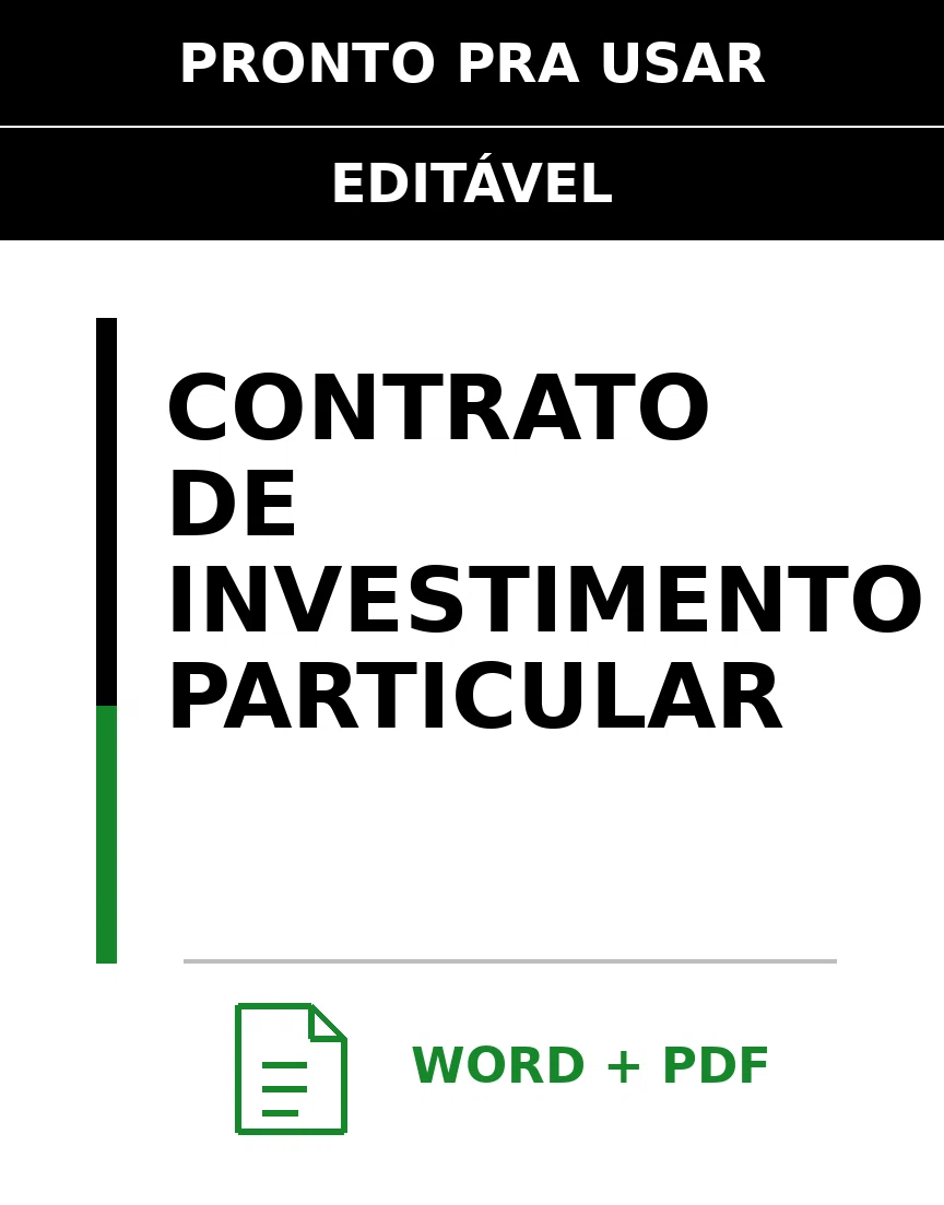 Baixar Contrato de Investimento Particular Online – Word e PDF