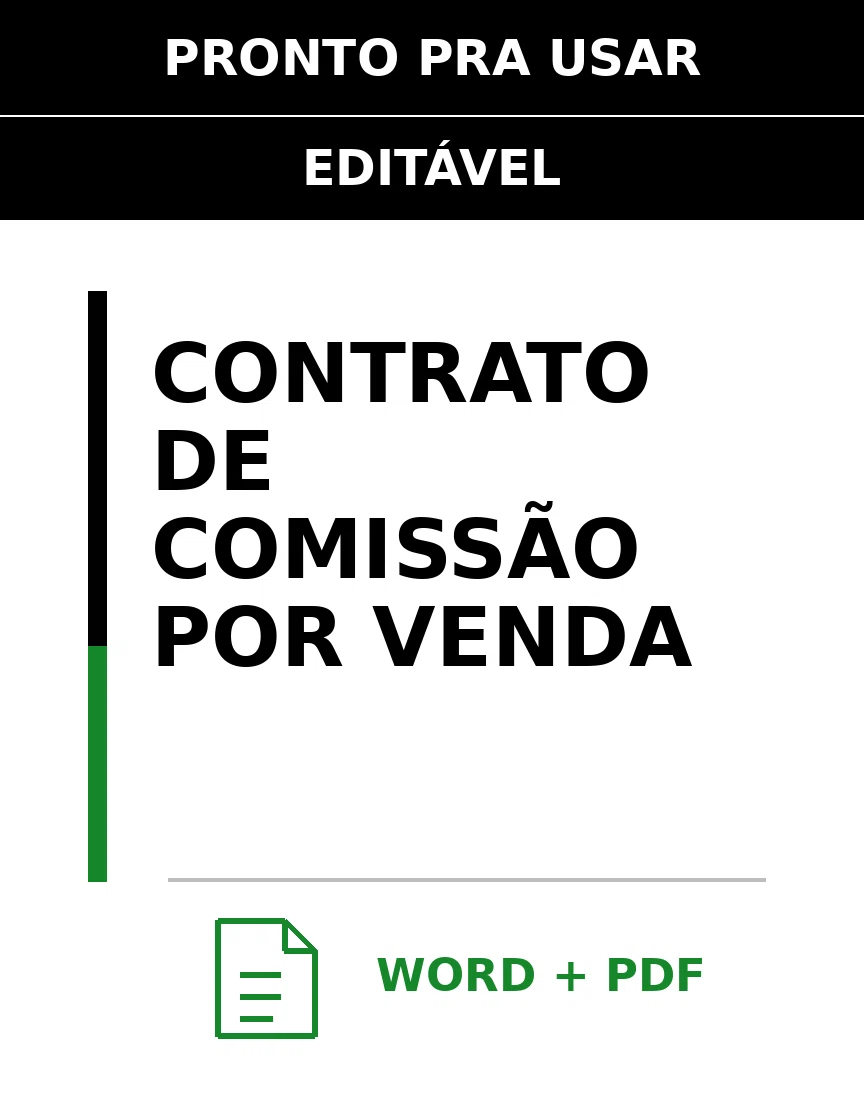 Baixar Contrato de Comissão por Venda Online – Word e PDF