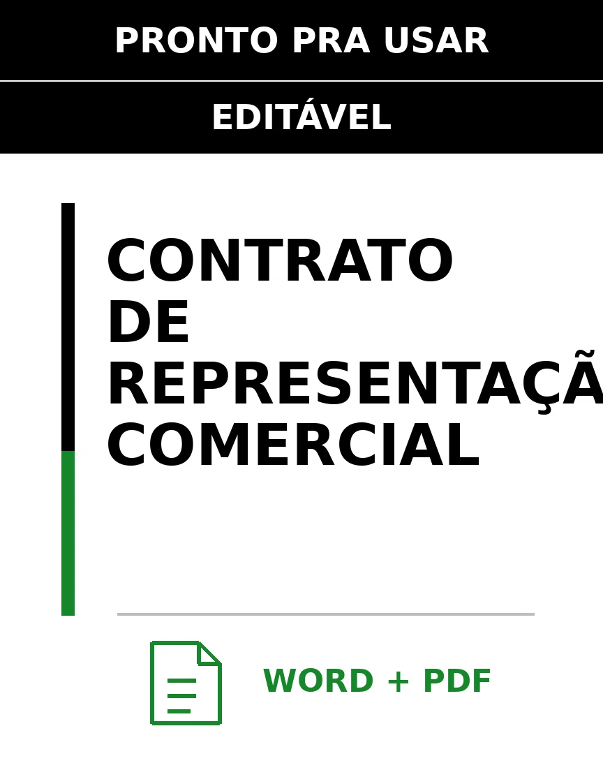 Baixar Contrato de Representação Comercial Online – Word e PDF