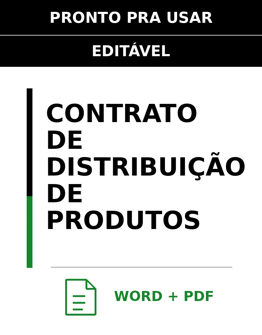 Baixar Contrato de Distribuição de Produtos Online – Word e PDF