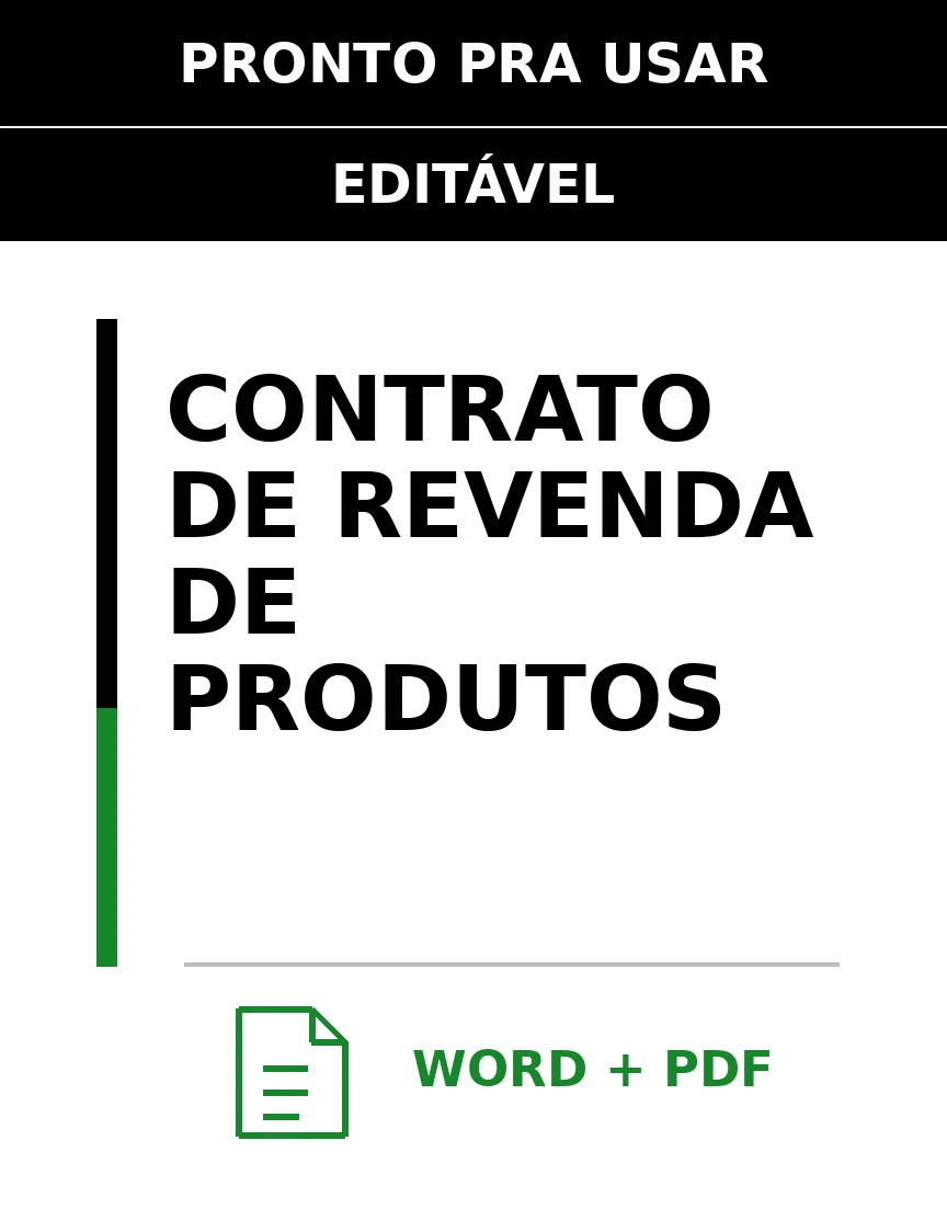 Baixar Contrato de Revenda de Produtos Online – Word e PDF
