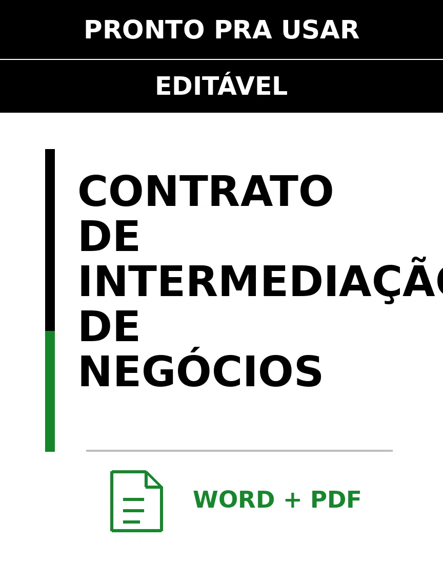 Baixar Contrato de Intermediação de Negócios Online – Word e PDF