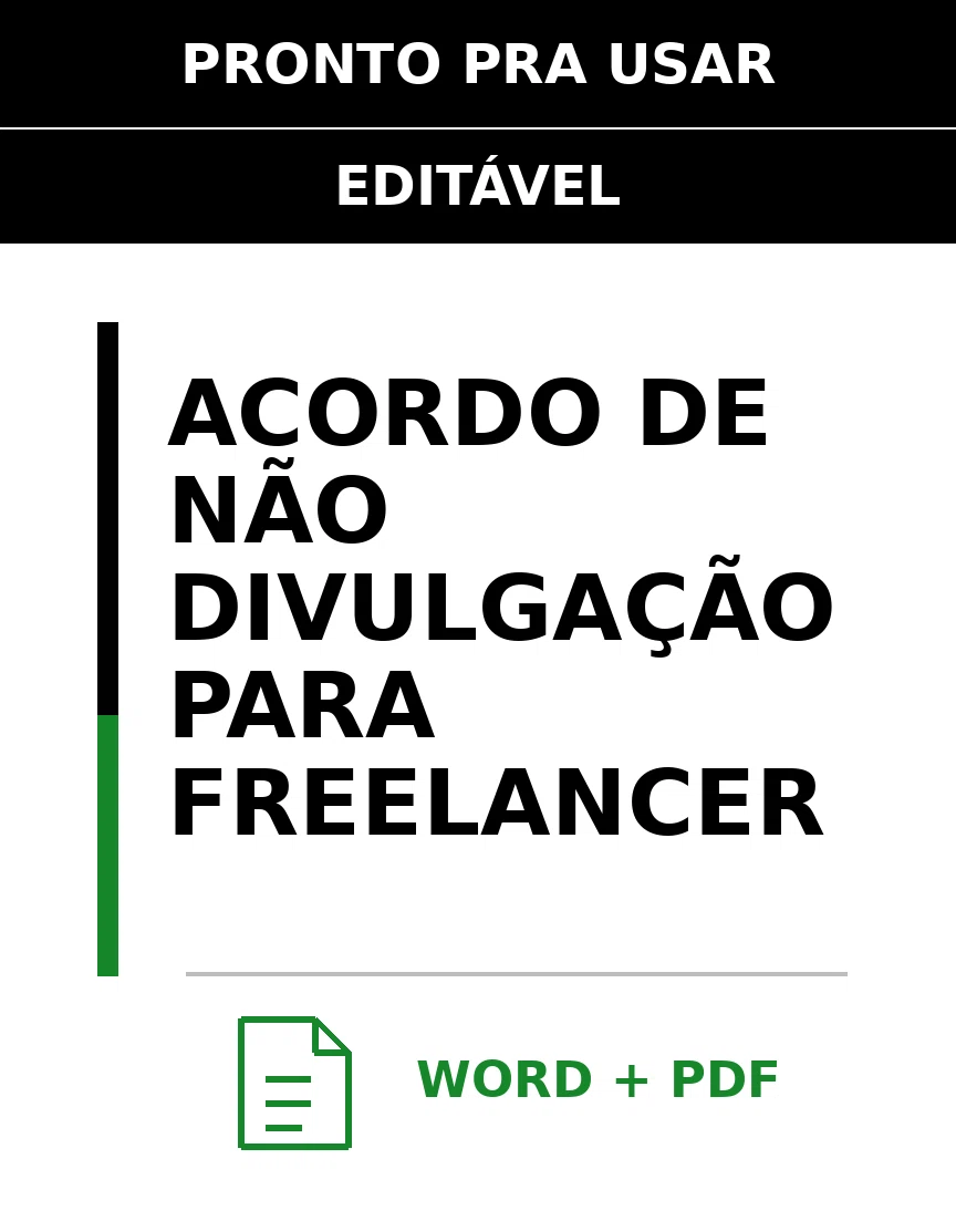Baixar Acordo de Não Divulgação para Freelancer Online – Word e PDF