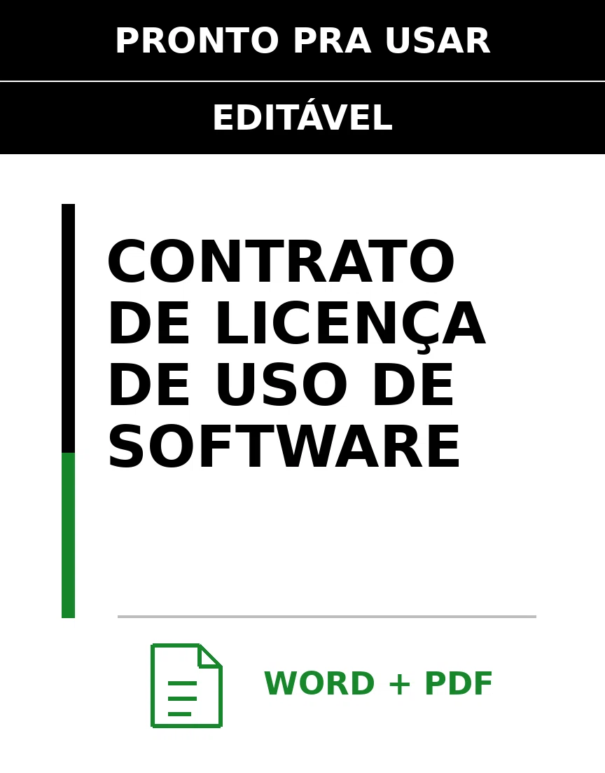 Baixar Contrato de Licença de Uso de Software Online – Word e PDF