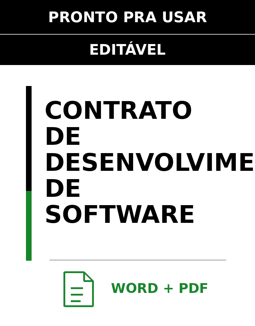 Baixar Contrato de Desenvolvimento de Software Online – Word e PDF