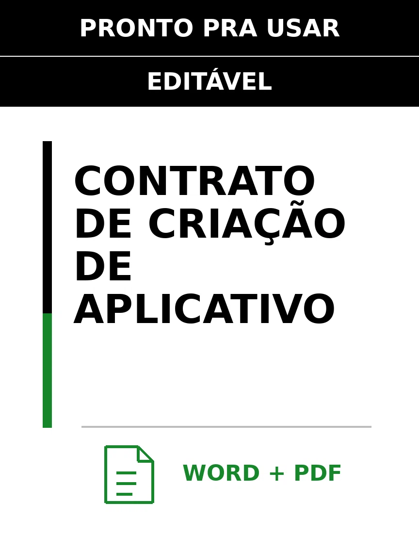 Baixar Contrato de Criação de Aplicativo Online – Word e PDF