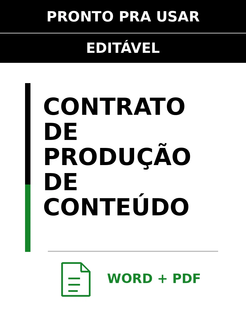 Baixar Contrato de Produção de Conteúdo Online – Word e PDF