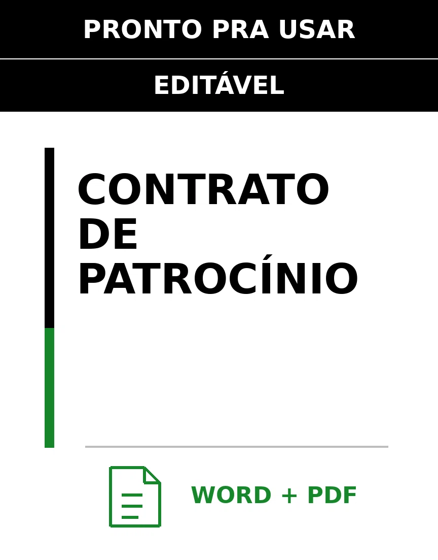 Baixar Contrato de Patrocínio Online – Word e PDF