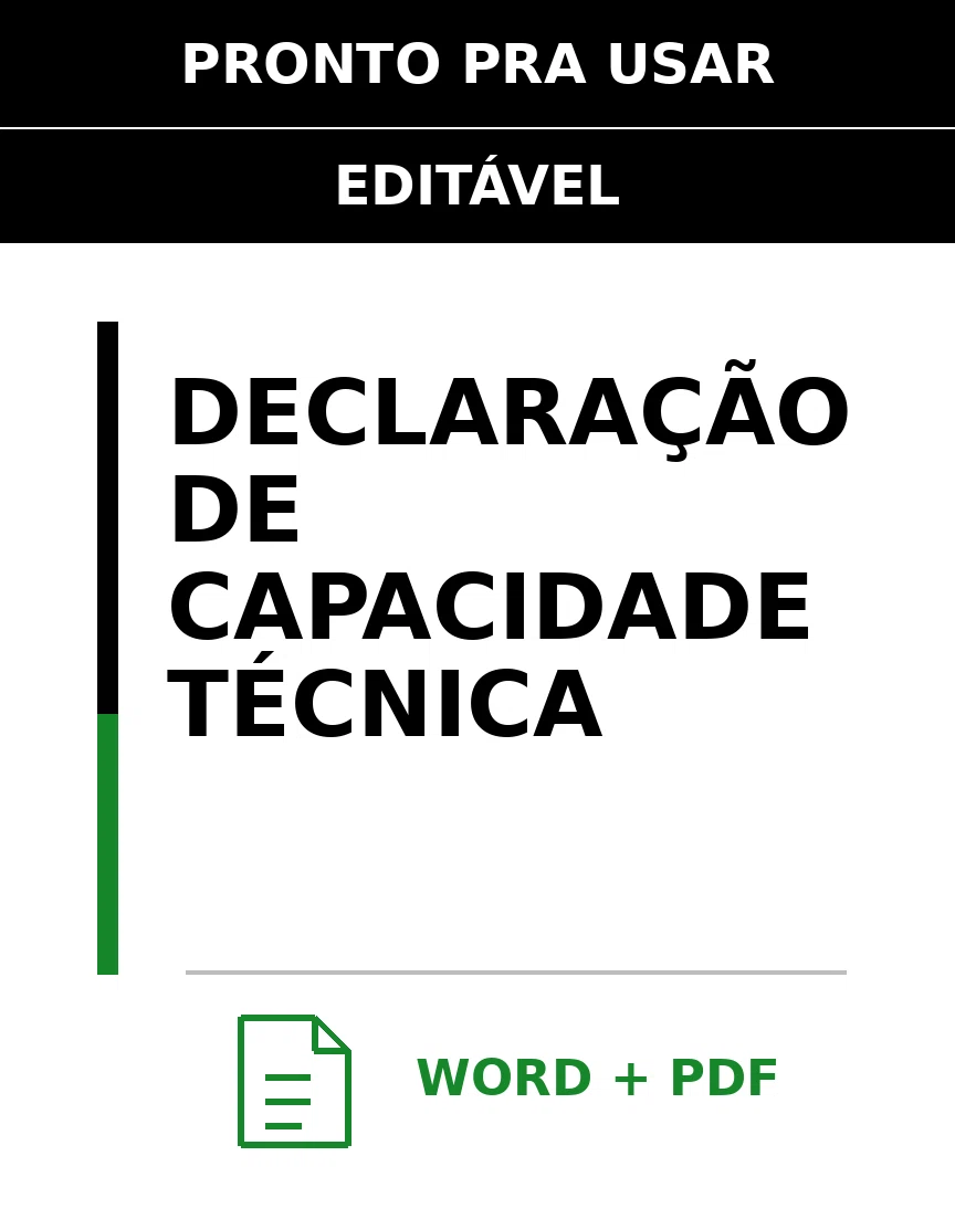 Baixar Declaração de Capacidade Técnica Online – Word e PDF