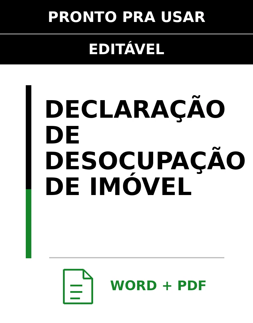 Baixar Declaração de Desocupação de Imóvel Online – Word e PDF