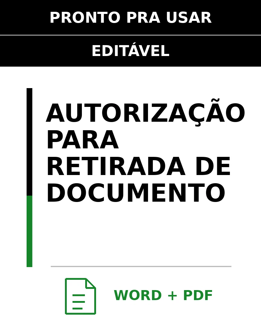 Baixar Autorização para Retirada de Documento Online – Word e PDF