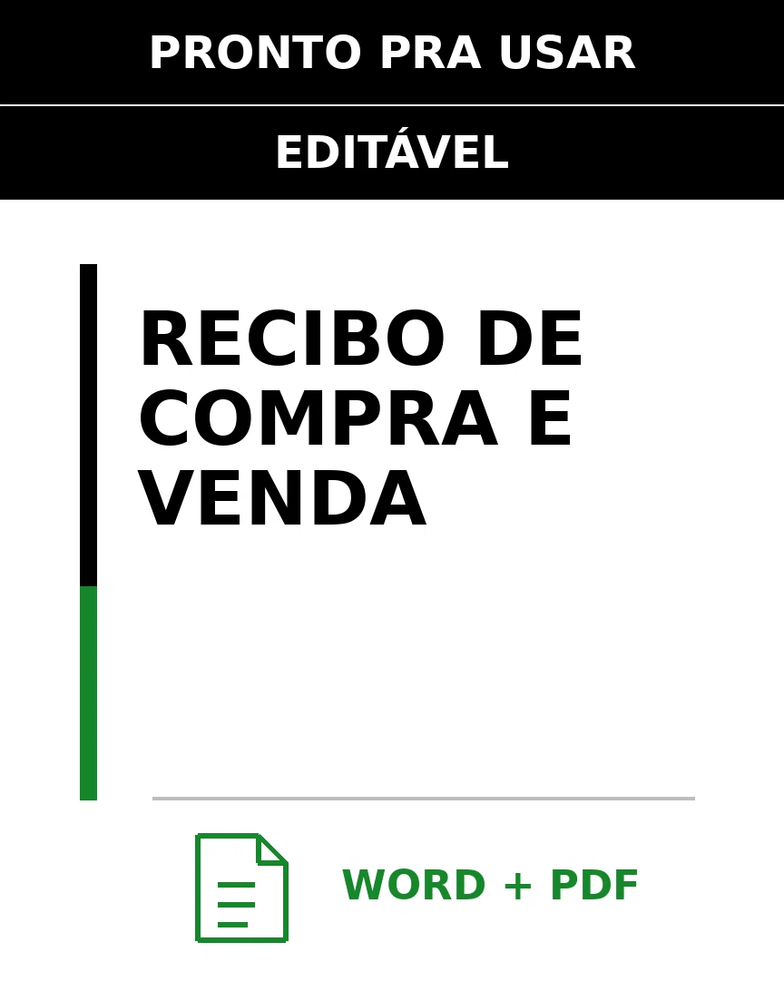 Baixar Recibo de Compra e Venda Online – Word e PDF