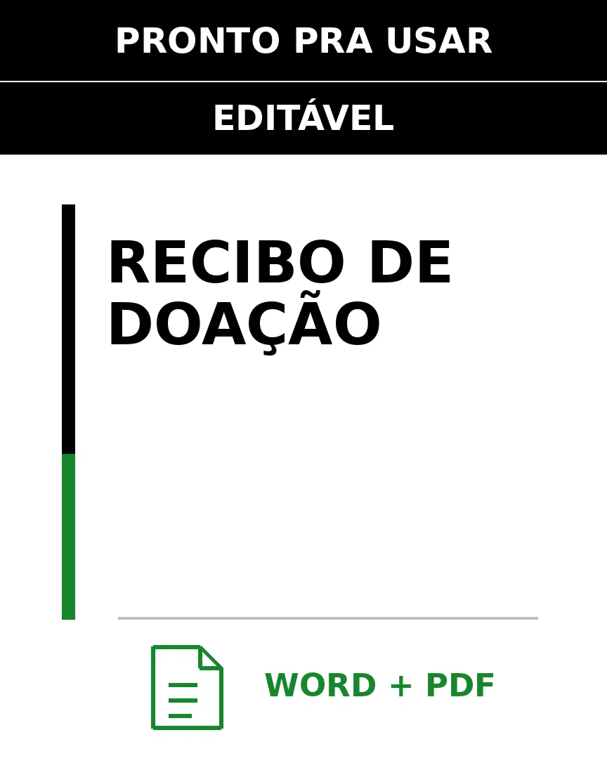Baixar Recibo de Doação Online – Word e PDF