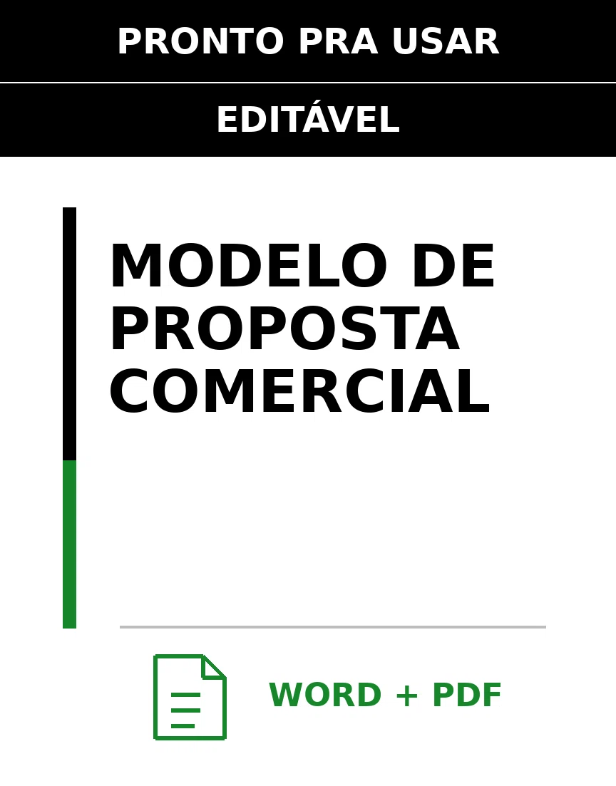 Baixar Modelo de Proposta Comercial Online – Word e PDF