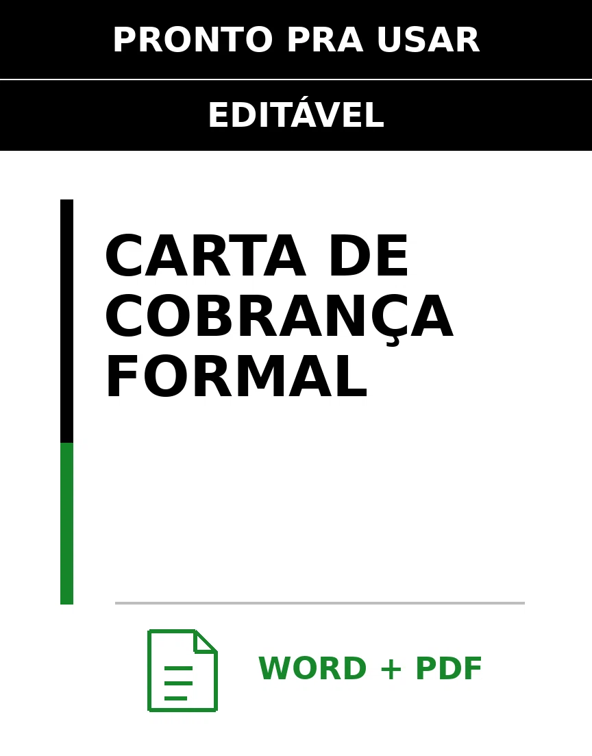 Baixar Carta de Cobrança Formal Online – Word e PDF