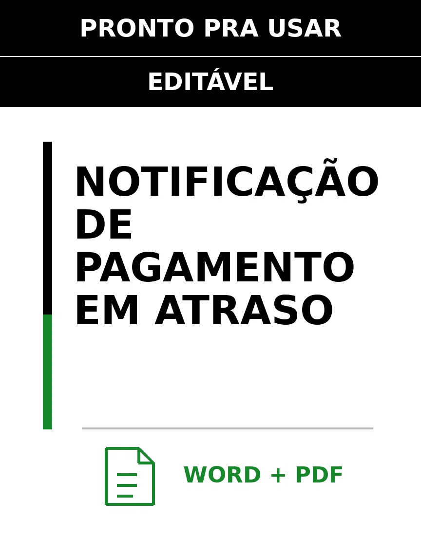 Baixar Notificação de Pagamento em Atraso Online – Word e PDF