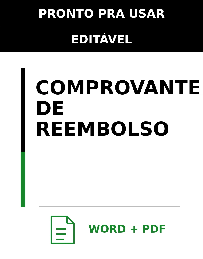 Baixar Comprovante de Reembolso Online – Word e PDF