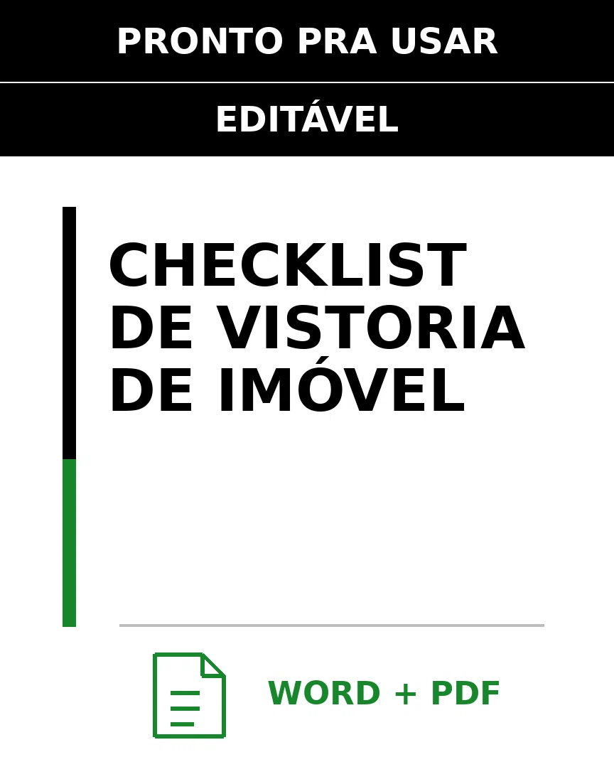 Baixar Checklist de Vistoria de Imóvel Online – Word e PDF