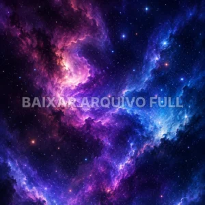Wallpaper para Celular Nebulosa Roxa no Espaço | Baixar Agora