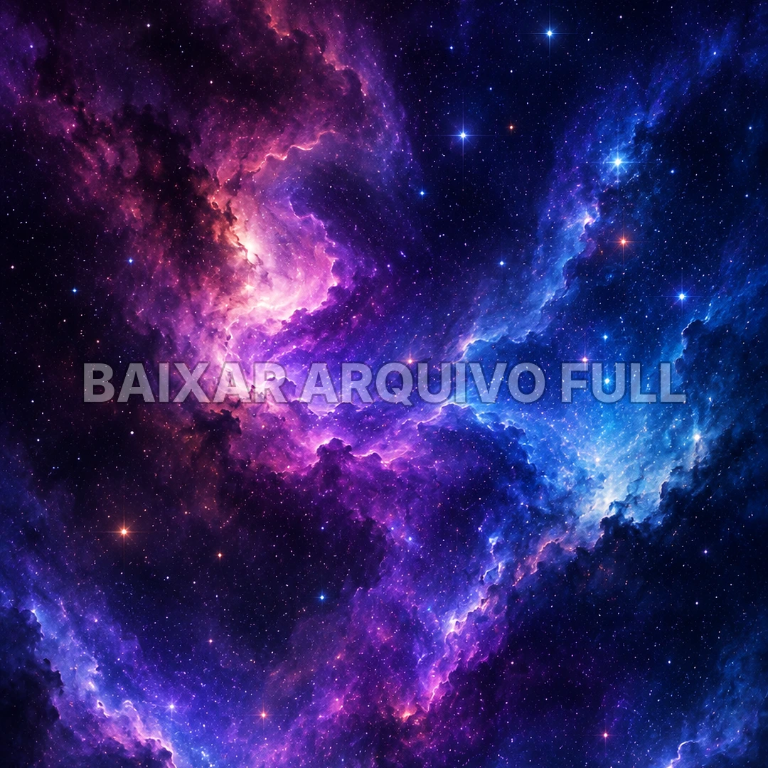 Wallpaper para Celular Nebulosa Roxa no Espaço | Baixar Agora
