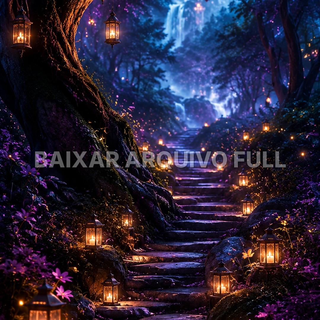Wallpaper para Celular Escadaria para a Galáxia | Baixar Agora