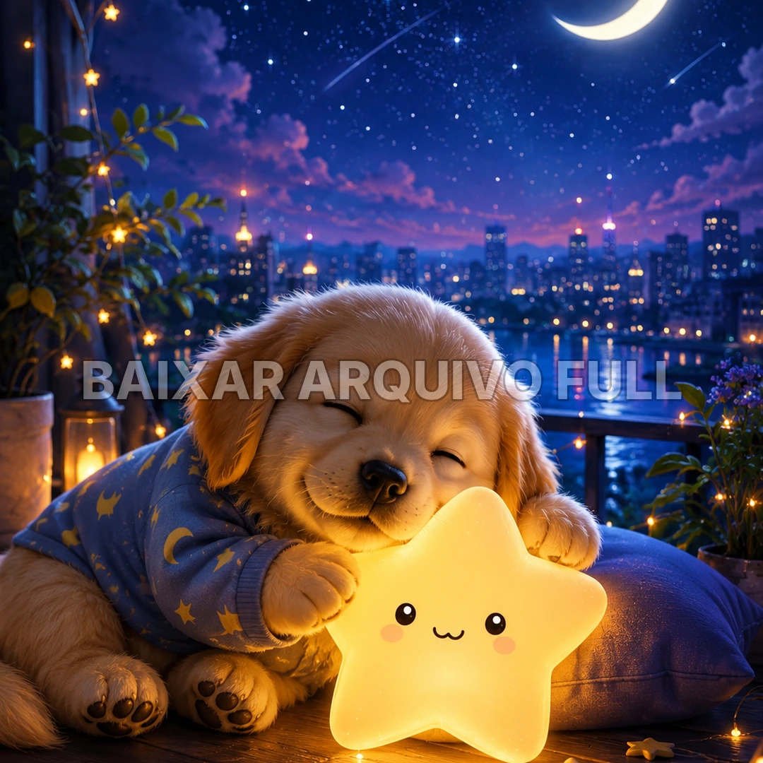 Wallpaper para Celular Cachorrinho com Estrela | Baixar Agora