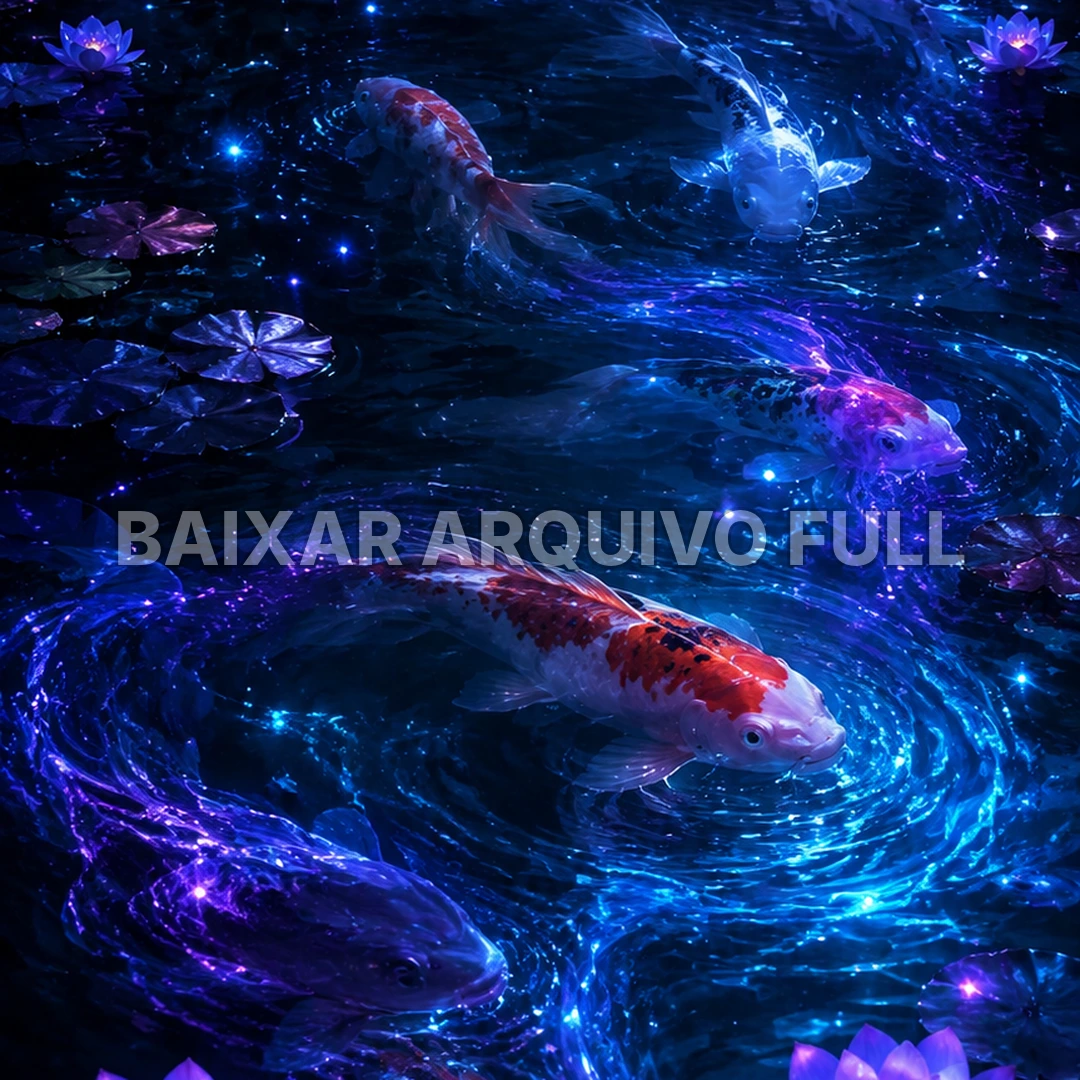 Wallpaper para Celular Águas-Vivas Cósmicas Neon | Baixar Agora