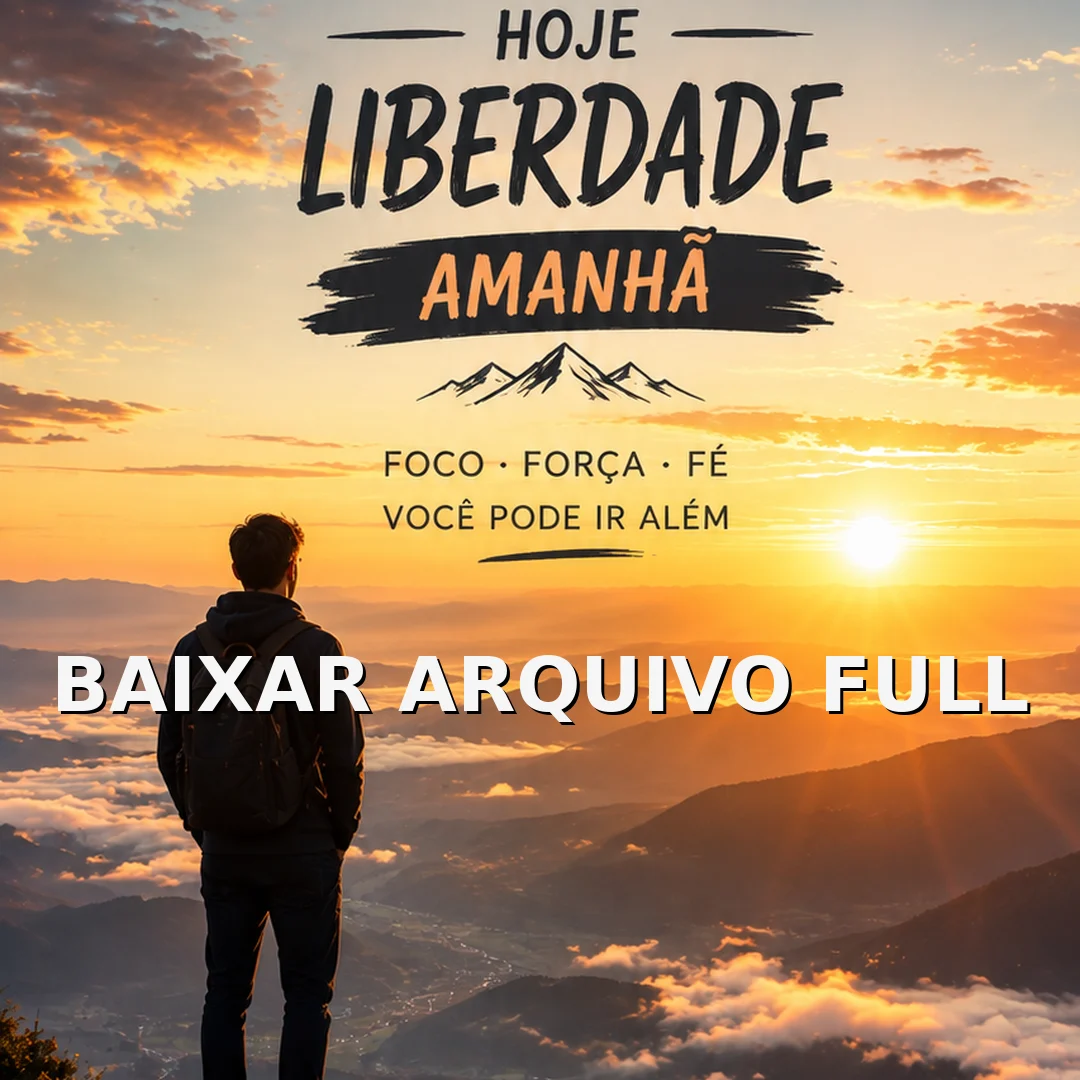 Wallpaper para Celular Frase Disciplina Hoje Liberdade Amanhã | Baixar Agora